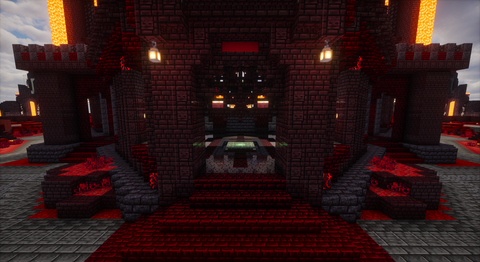 Nether BedWars — Minecraft bedwars map, screenshot 3