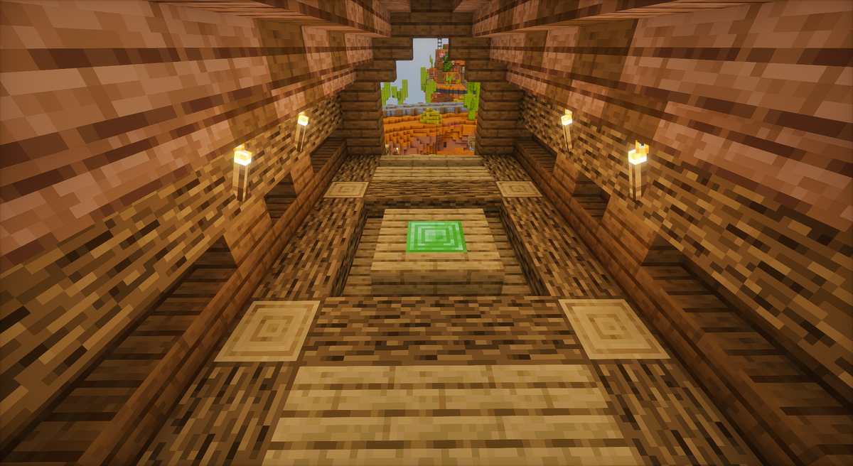 Mesa BedWars — Minecraft bedwars map, screenshot 3