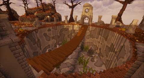 Halloween Crimsonvale Lifesteal Warzone - Halloween lifesteal Minecraft spawn with warzone, screenshot 8