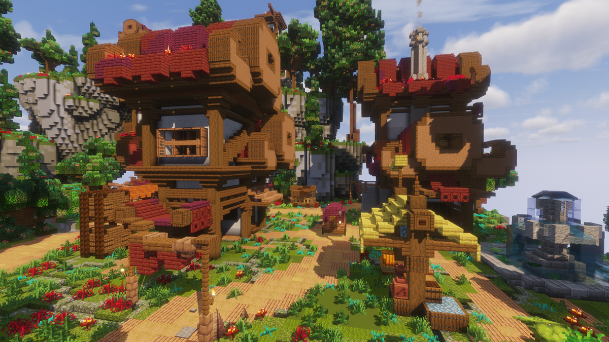 Tiny Fantasy Spawn — Minecraft spawn, screenshot 7