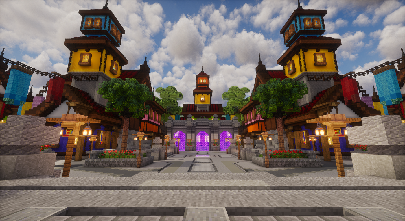 Colorful Haven Lobby