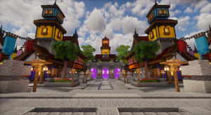 Colorful Haven Lobby