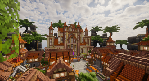 Suncrown Spawn - desert island Minecraft spawn, screenshot 8
