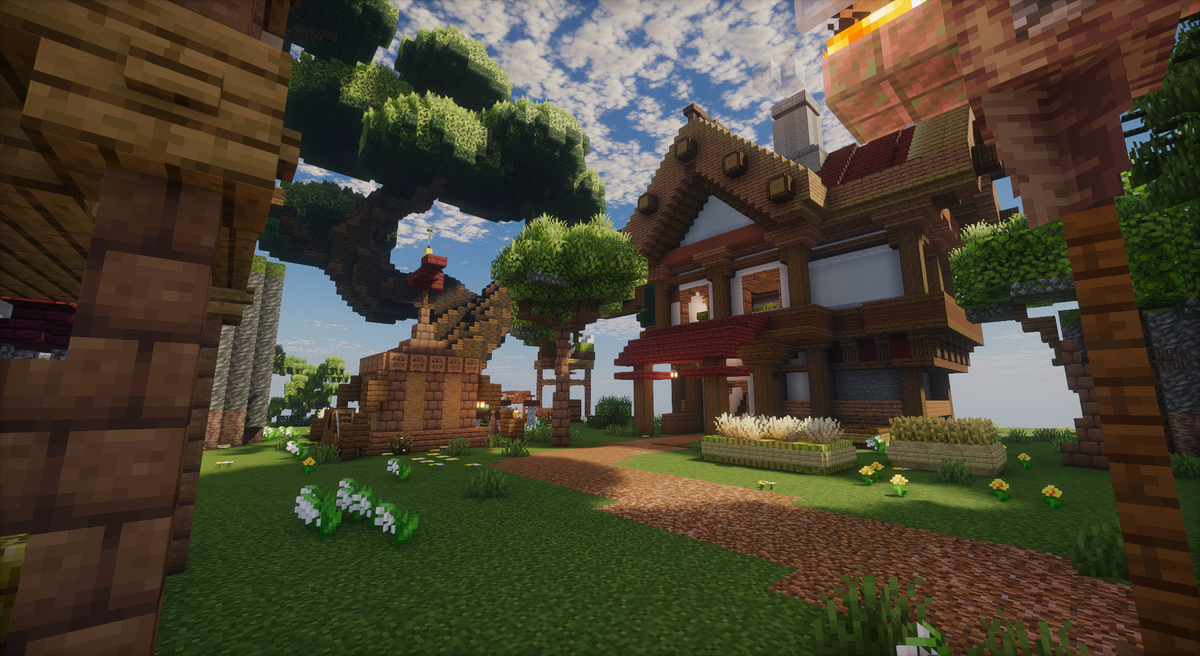 Ravenwood Spawn — Medieval Minecraft spawn, screenshot 6
