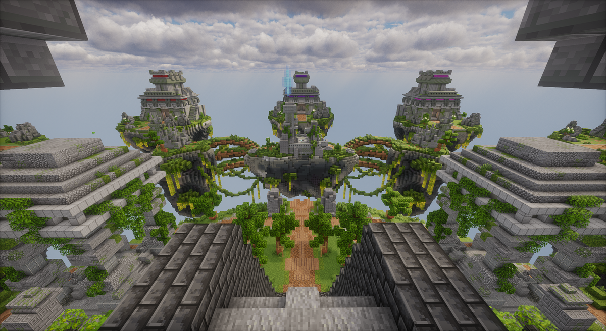 Jungle BedWars — Minecraft bedwars map, screenshot 4
