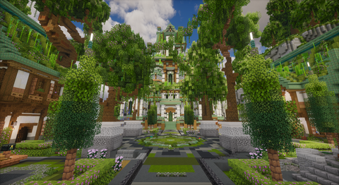 Evergrove Spawn — Fantasy Minecraft spawn, screenshot 7