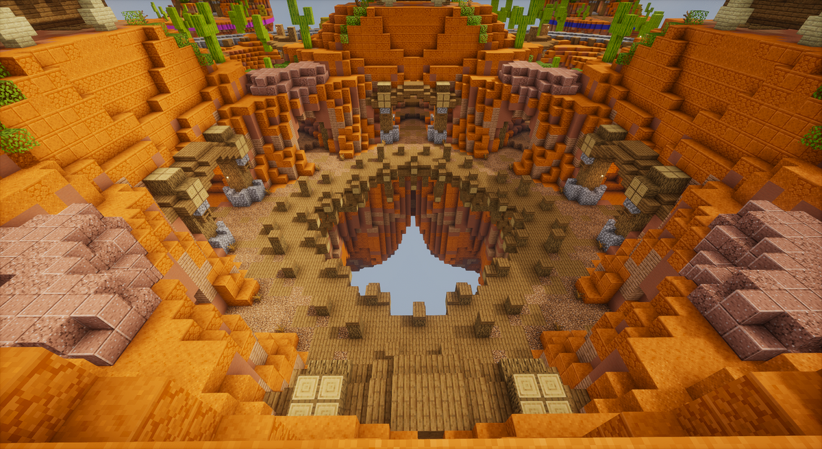 Mesa BedWars — Minecraft bedwars map, screenshot 2