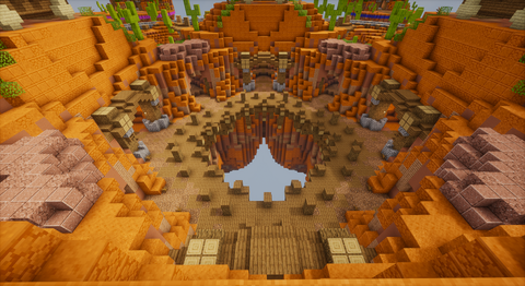 Mesa BedWars — Minecraft bedwars map, screenshot 2