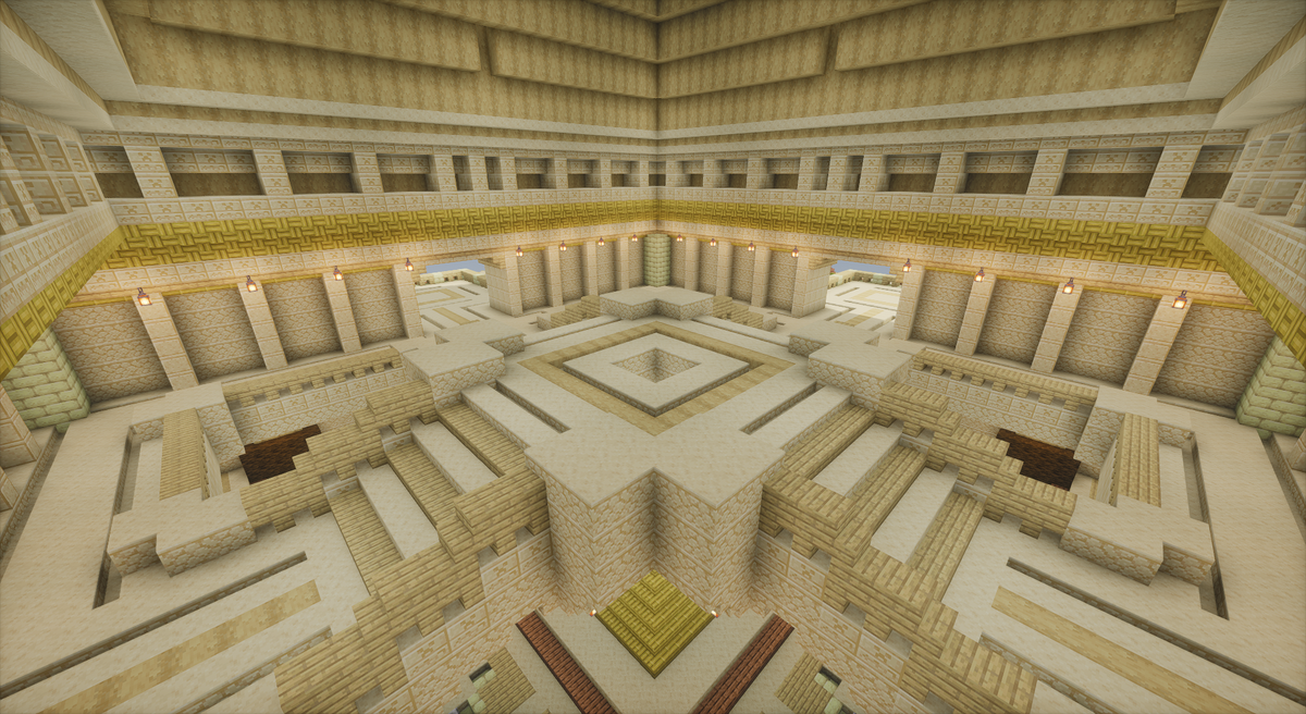 Desert BedWars — Minecraft bedwars map, screenshot 2