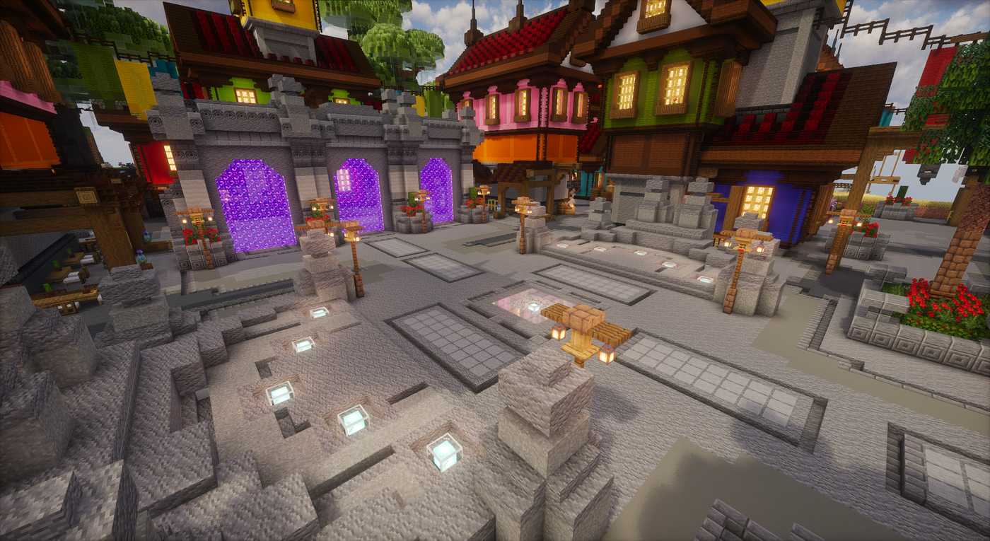 Colorful Haven Lobby