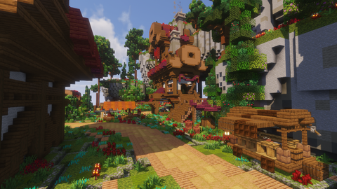Tiny Fantasy Spawn — Minecraft spawn, screenshot 6