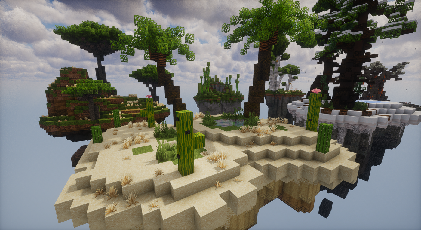 x15 Skyblock Islands Pack