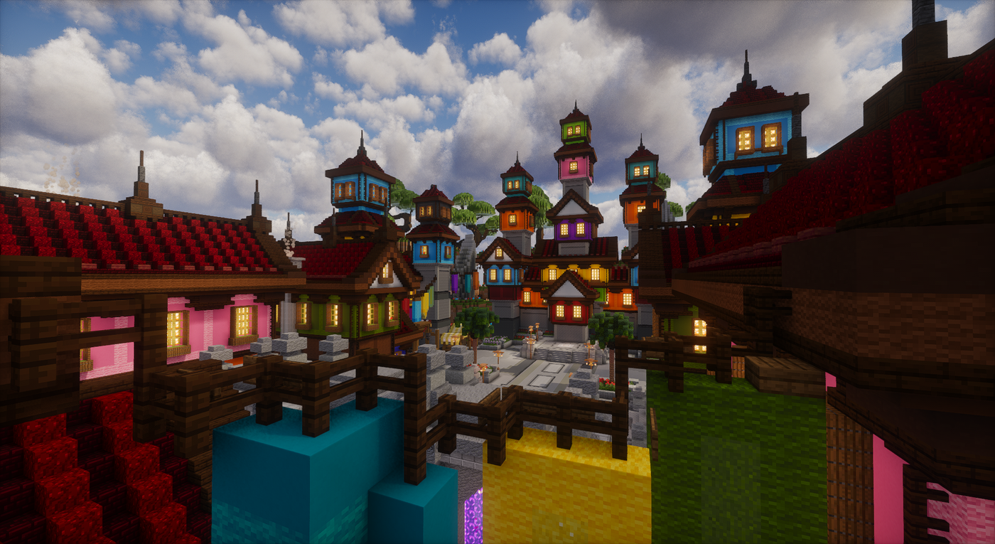 Colorful Haven Lobby