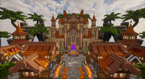 Suncrown Spawn - desert island Minecraft spawn, screenshot 9