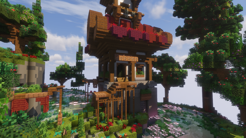 Tiny Fantasy Spawn — Minecraft spawn, screenshot 5