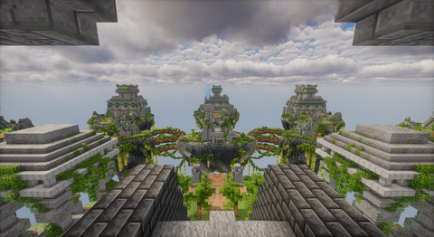 Jungle BedWars — Minecraft bedwars map, screenshot 2