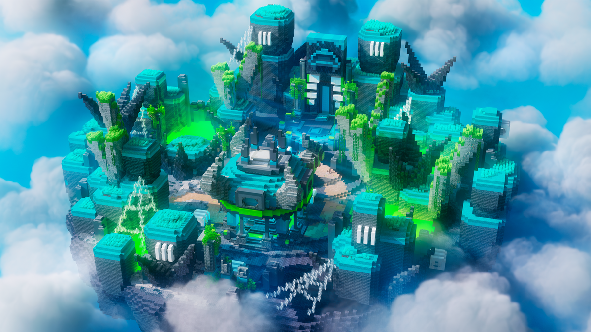Ancient City KoTH — Minecraft build, render