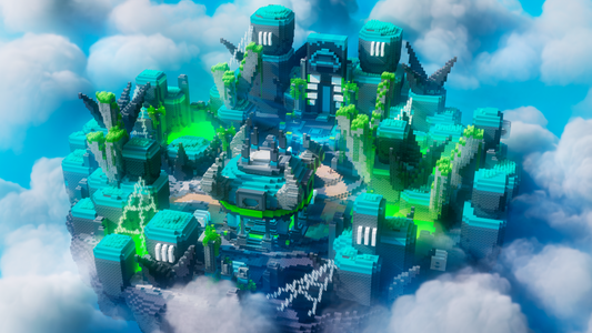Ancient City KoTH — Minecraft build, render