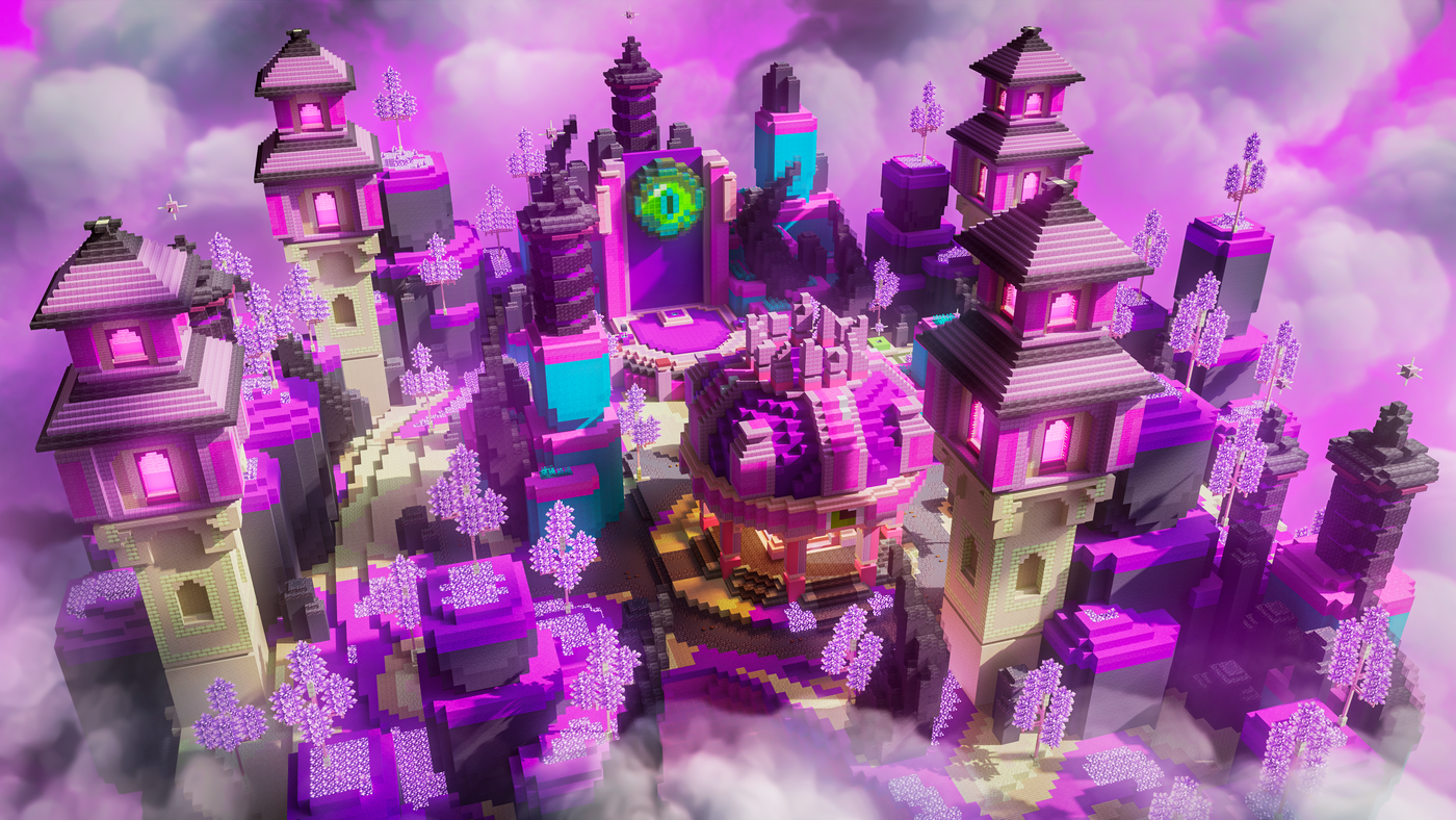 End City KoTH — End Minecraft build, render