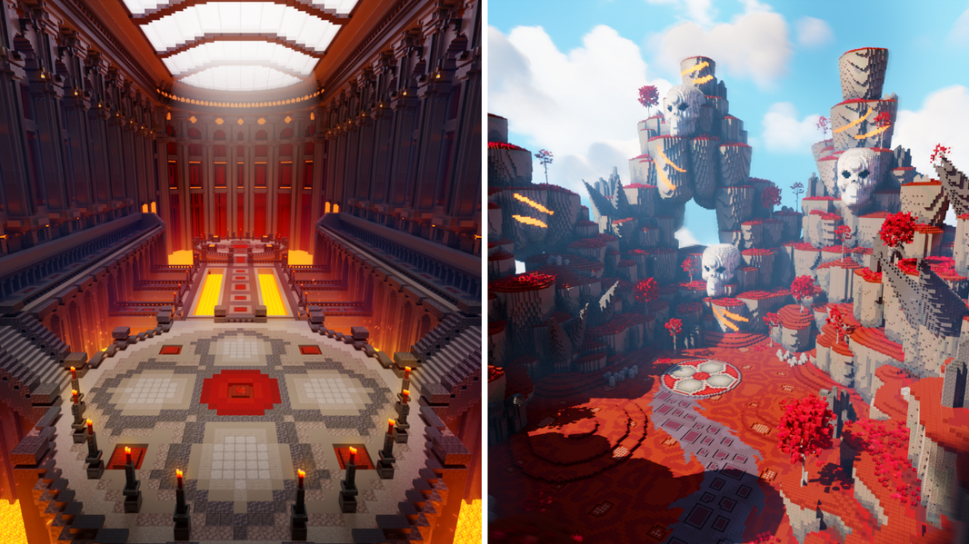 Nether Boss Arena & Bloodstone Dungeon