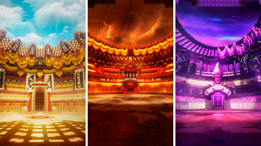 Tiny Coliseums Collection - Minecraft build bundle, screenshot 1
