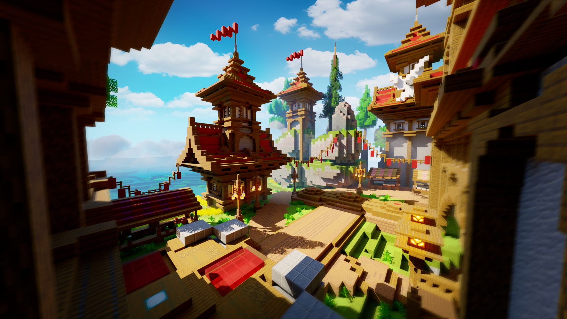 Medieval Cute Small Lobby - Pagoda