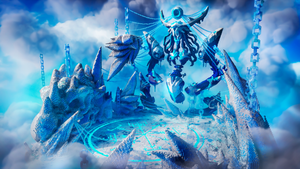 Winter Boss Arena — Winter Minecraft boss arena, render