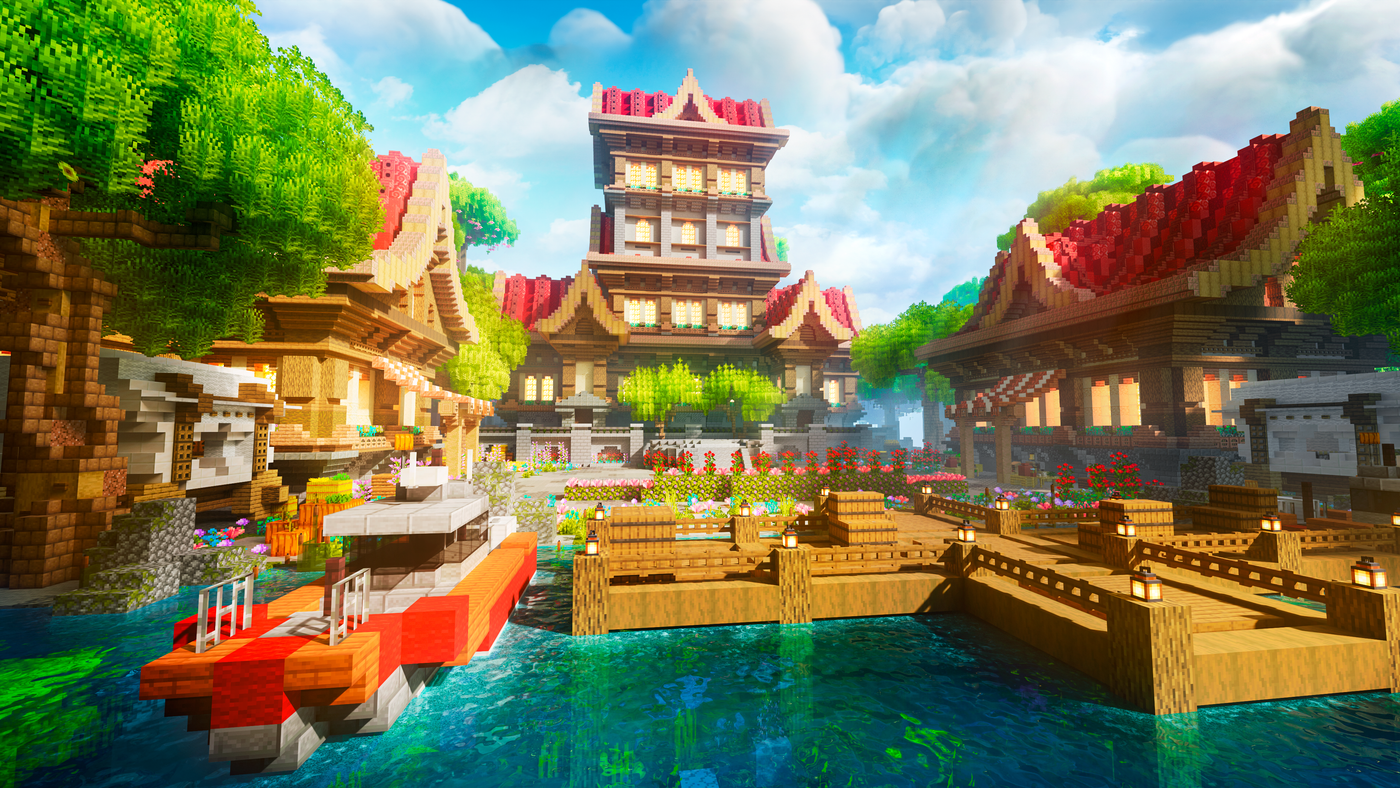 Crimson Haven Lobby