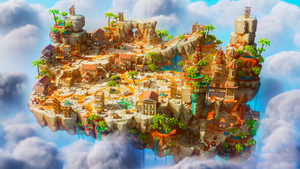 Desert Eldervale Island