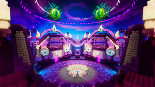 End Boss Room — Minecraft boss room, render