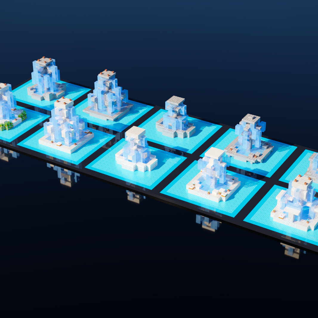 x10 Fountain Set Detail Assets Vol1