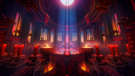 Infernal Boss Room Vol2 — Minecraft boss room, render