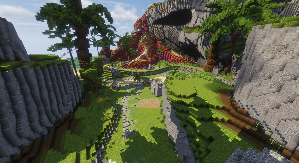 Kraken's Cove Arena — Tropical Minecraft pvp arena, screenshot 1