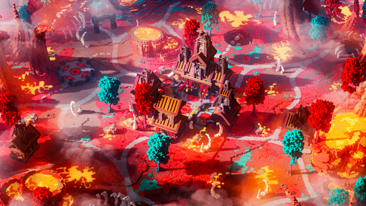 Nether Spawn with Warzone — Minecraft spawn, render