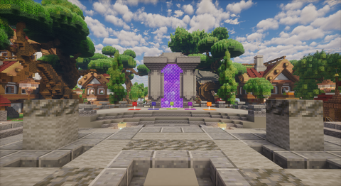 Ravenwood Spawn — Medieval Minecraft spawn, screenshot 4
