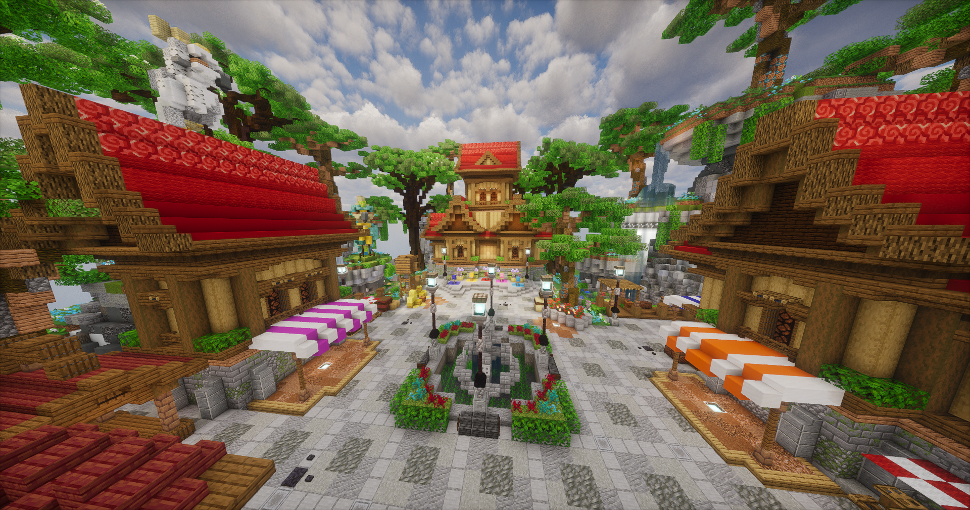 Red Wooden Medieval Spawn