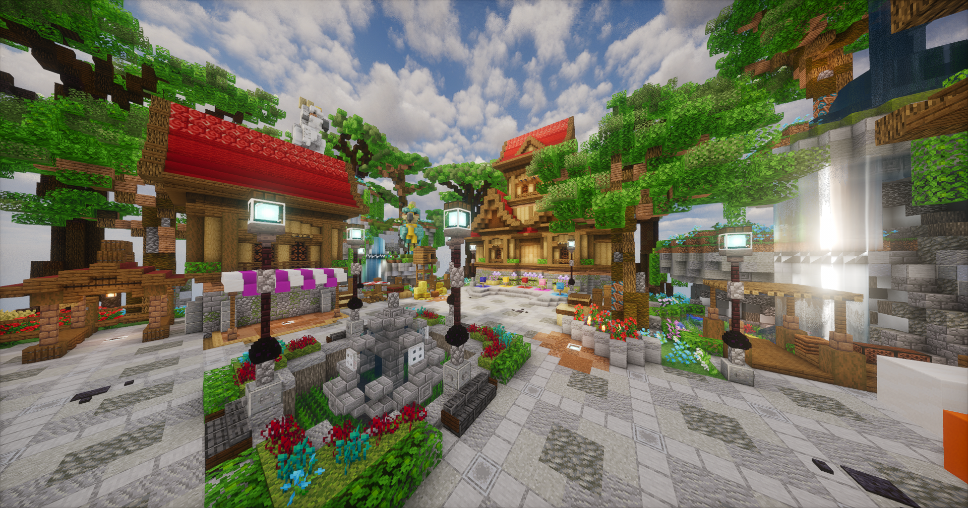 Red Wooden Medieval Spawn