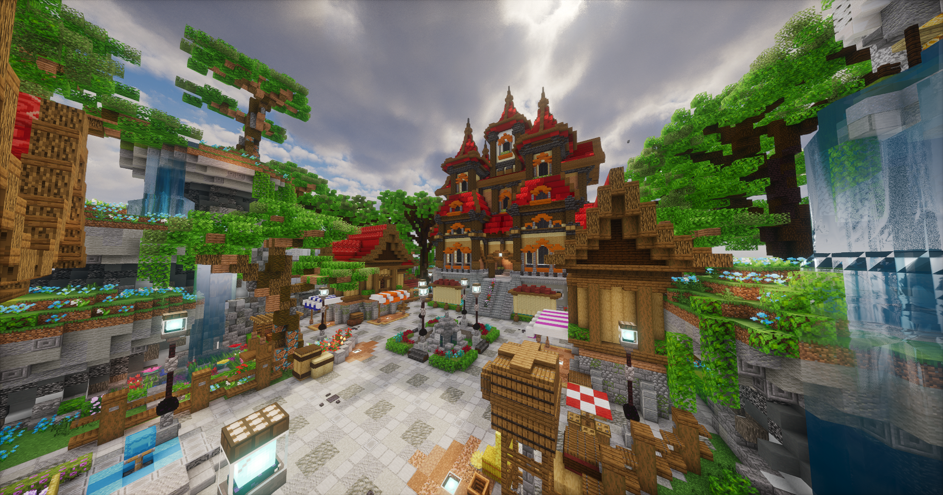 Red Wooden Medieval Spawn