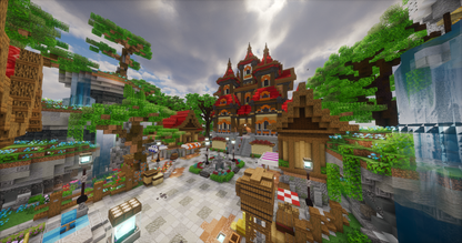 Red Wooden Medieval Spawn