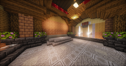 Red Wooden Medieval Spawn