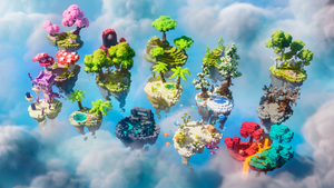 x15 Skyblock Island Pack — skyblock island pack, render