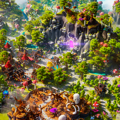 Skyblock RPG Hub Hypixel Like